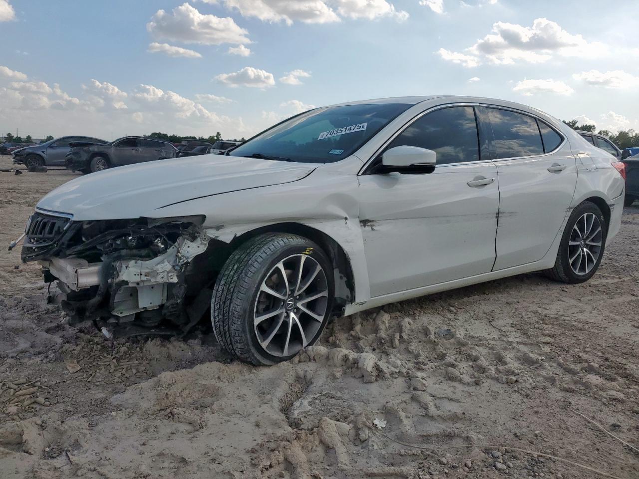 2016 Acura Tlx Tech white null gas 19UUB3F55GA002641 photo #1