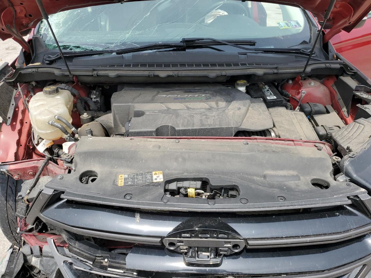 2017 Ford Edge Sport VIN: 2FMPK4APXHBC53201 Lot: 67112645