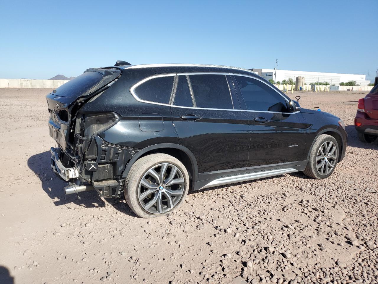 2017 BMW X1 Sdrive28I black null gas WBXHU7C37H5H36847 photo #4