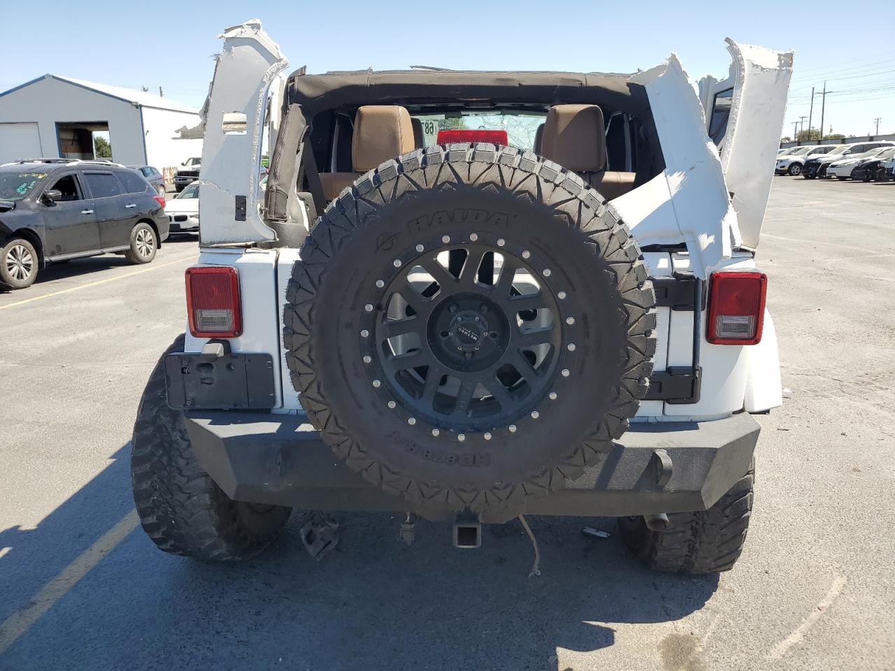 2012 Jeep Wrangler Unlimited Sahara VIN: 1C4BJWEG0CL100276 Lot: 80326515