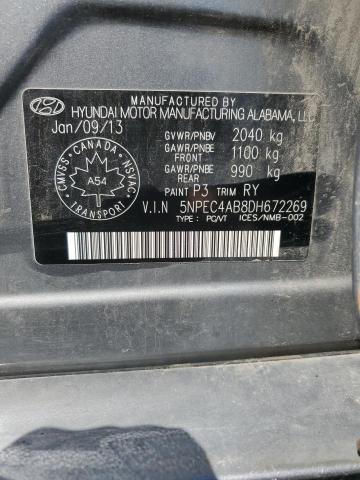 2013 HYUNDAI SONATA SE  