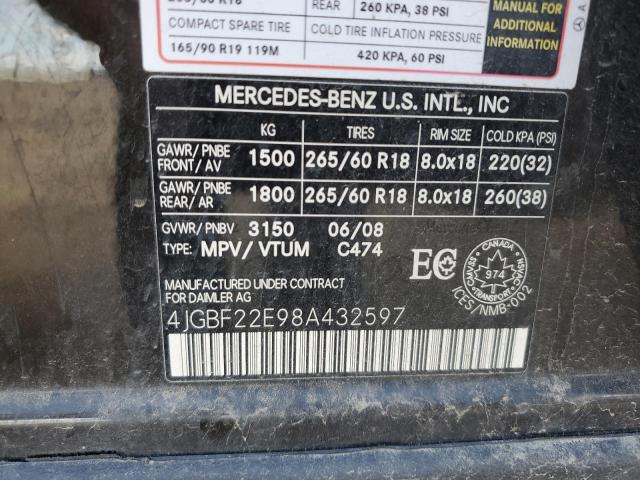 2008 MERCEDES-BENZ GL 320 CDI  
