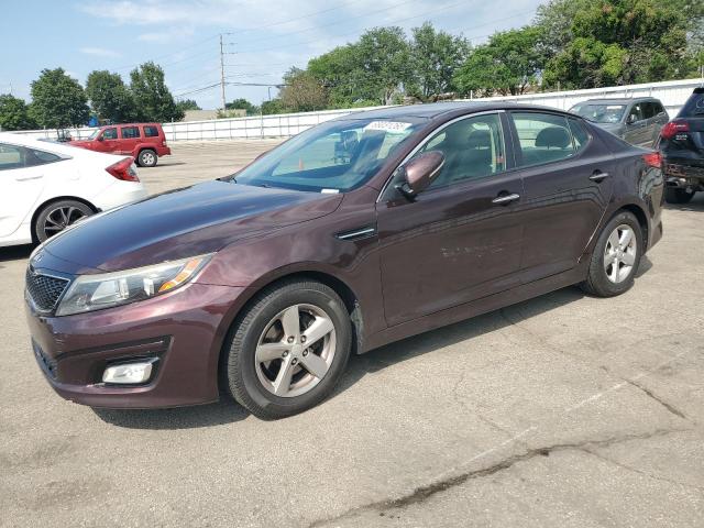  KIA OPTIMA 2015 Maroon