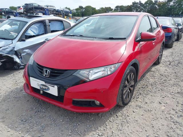 2014 HONDA CIVIC I-DTEC SE +  for sale at Copart WOLVERHAMPTON