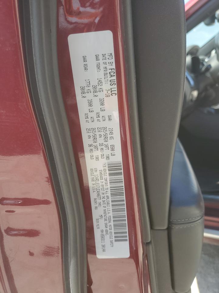 2018 Dodge Durango Citadel VIN: 1C4RDJEG7JC404677 Lot: 70907675