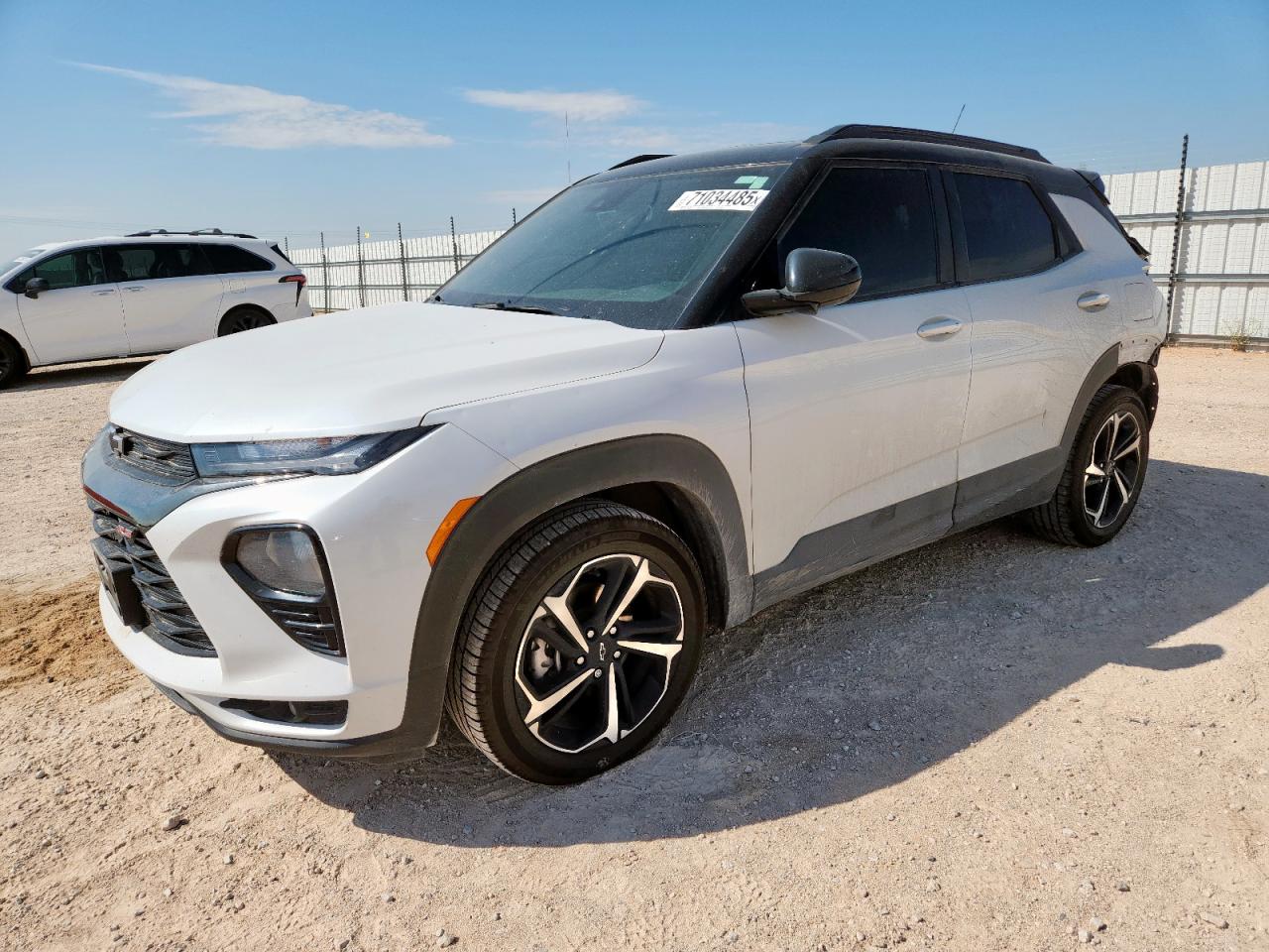 2022 Chevrolet Trailblazer Rs VIN: KL79MTSL7NB100898 Lot: 71034485