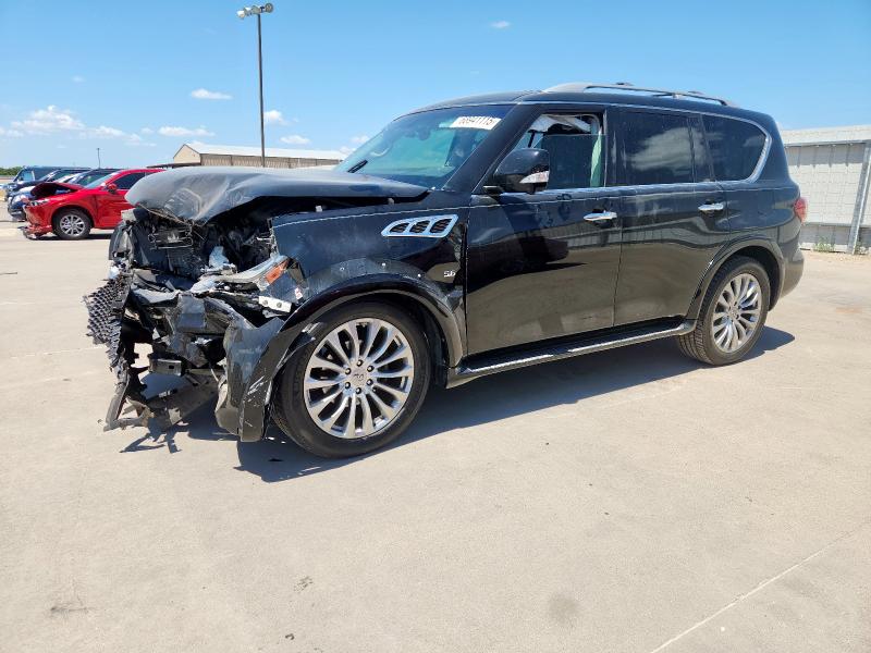  INFINITI QX80 2016 Черный