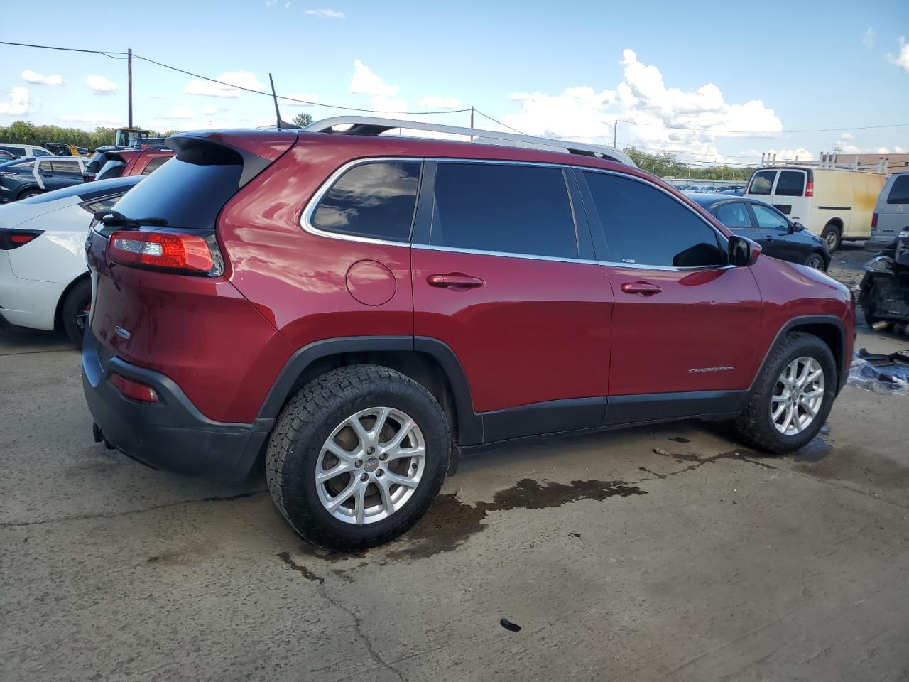 2016 Jeep Cherokee Latitude brown  gas 1C4PJMCB3GW117577 photo #4