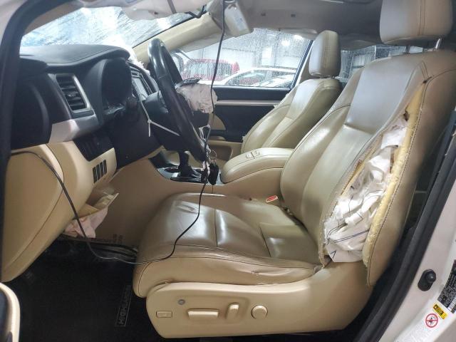  TOYOTA HIGHLANDER 2014 Biały