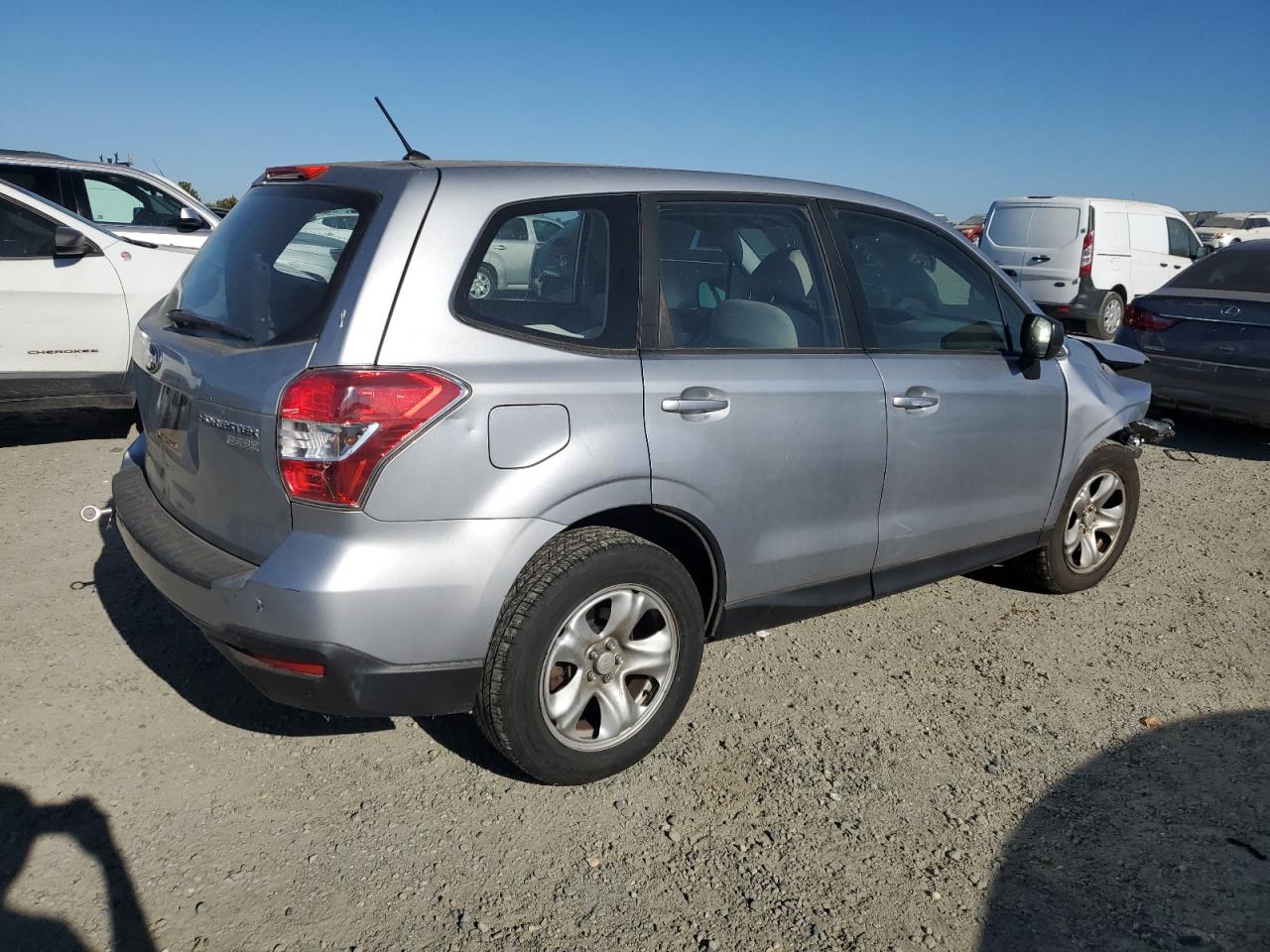 2014 Subaru Forester 2.5I silver null gas JF2SJAAC0EH454876 photo #4