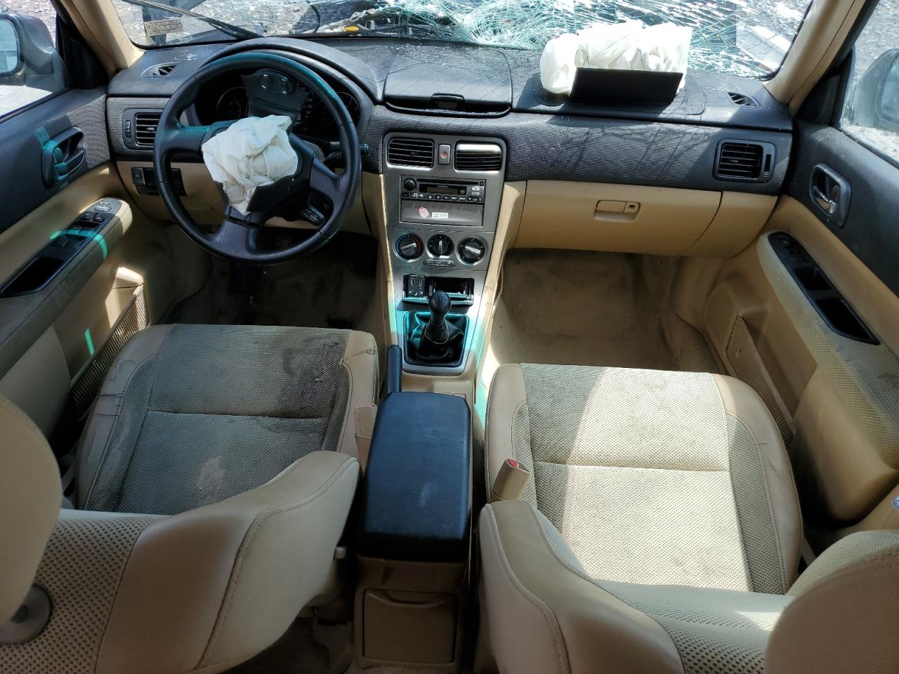 2005 Subaru Forester 2.5X VIN: JF1SG63635G744347 Lot: 66990985