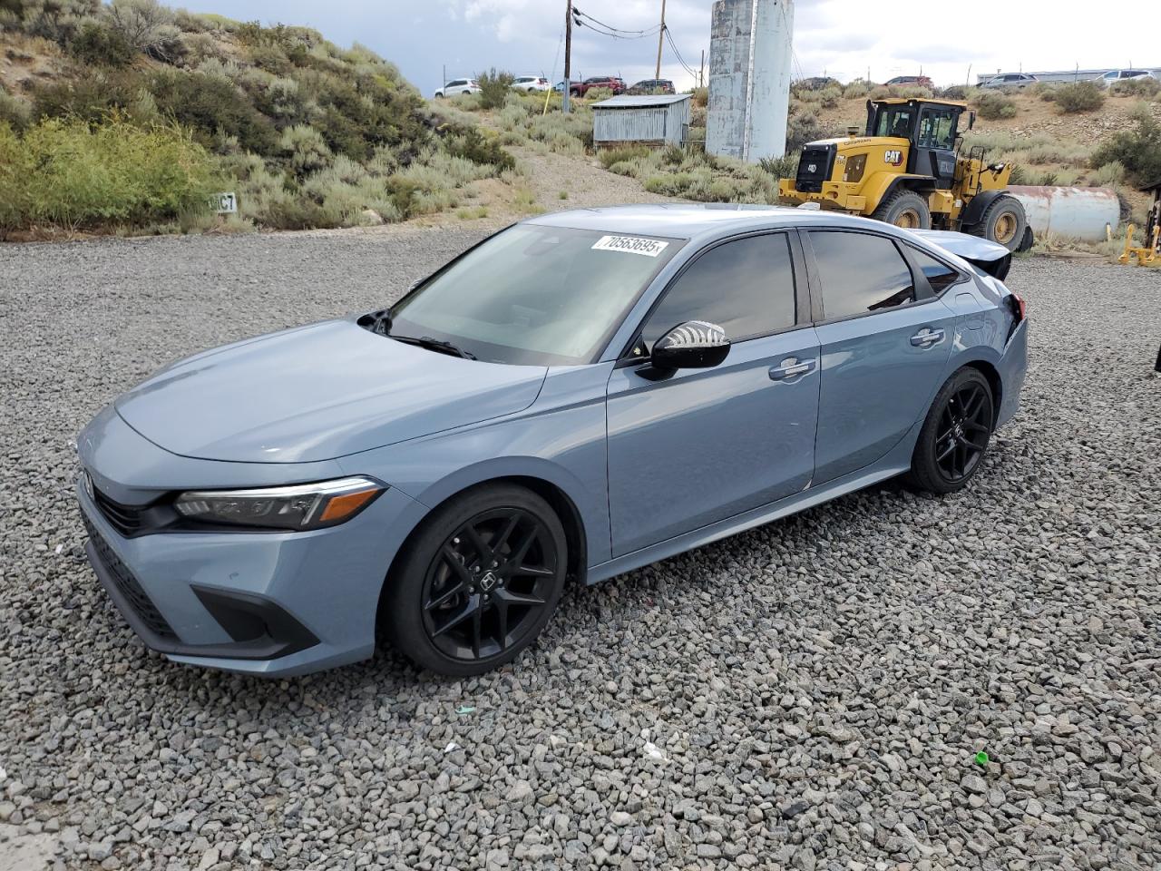 2022 Honda Civic Sport blue null gas 2HGFE2F50NH567954 photo #1