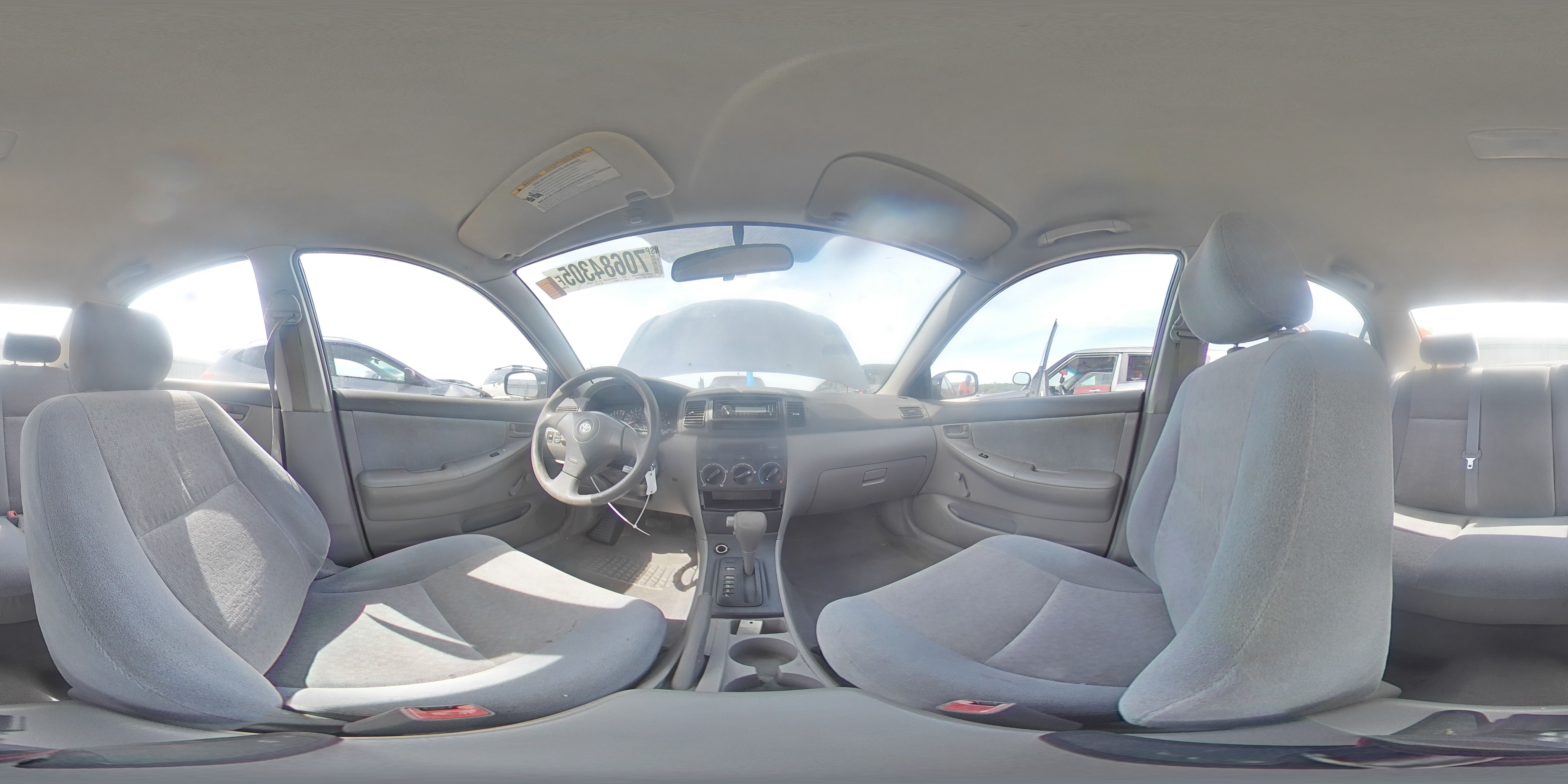 2003 Toyota Corolla Ce VIN: JTDBR32E630051015 Lot: 70684305