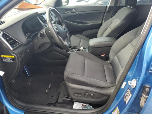  HYUNDAI TUCSON 2018 Синий
