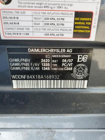2008 MERCEDES-BENZ S 450 4MATIC  