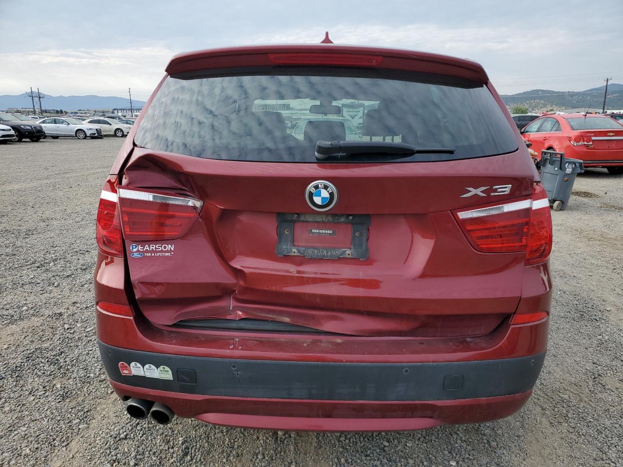 2014 BMW X3 xDrive28I VIN: 5UXWX9C51E0D19921 Lot: 69700725