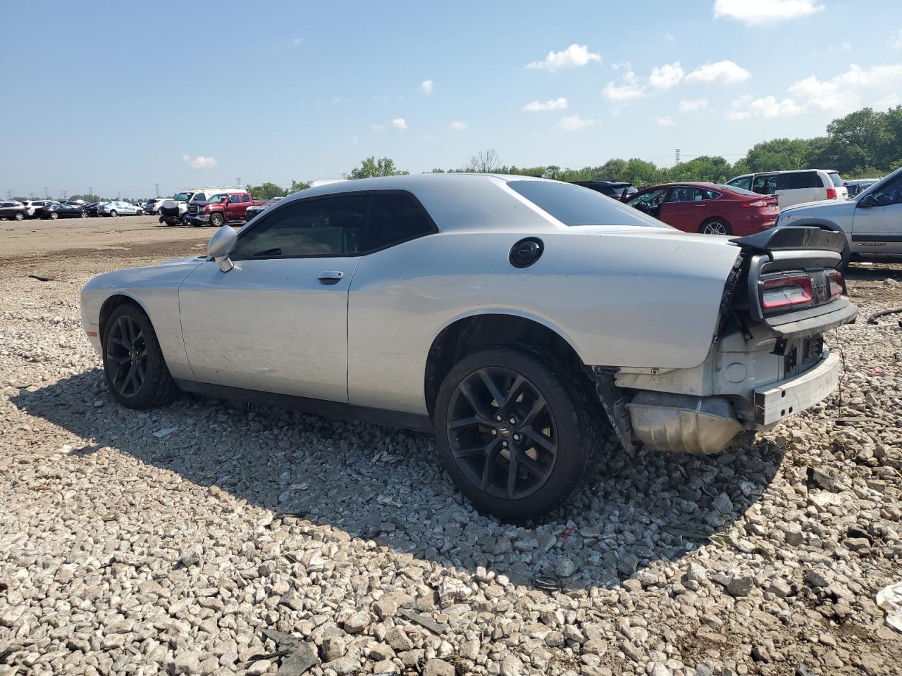 2021 Dodge Challenger Sxt silver null flexible 2C3CDZAG5MH641877 photo #3