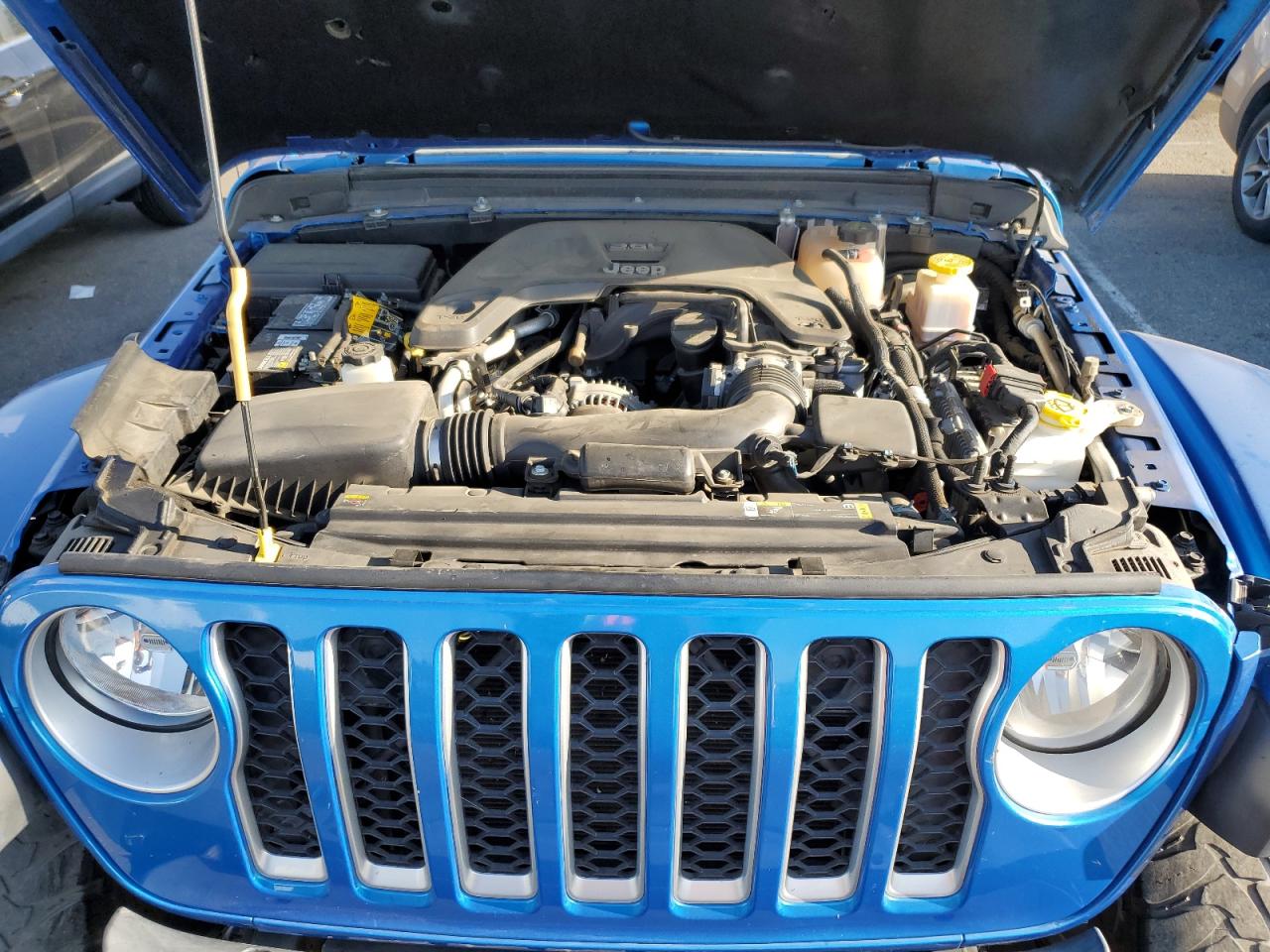 2021 Jeep Gladiator Overland VIN: 1C6HJTFG0ML554589 Lot: 70543005