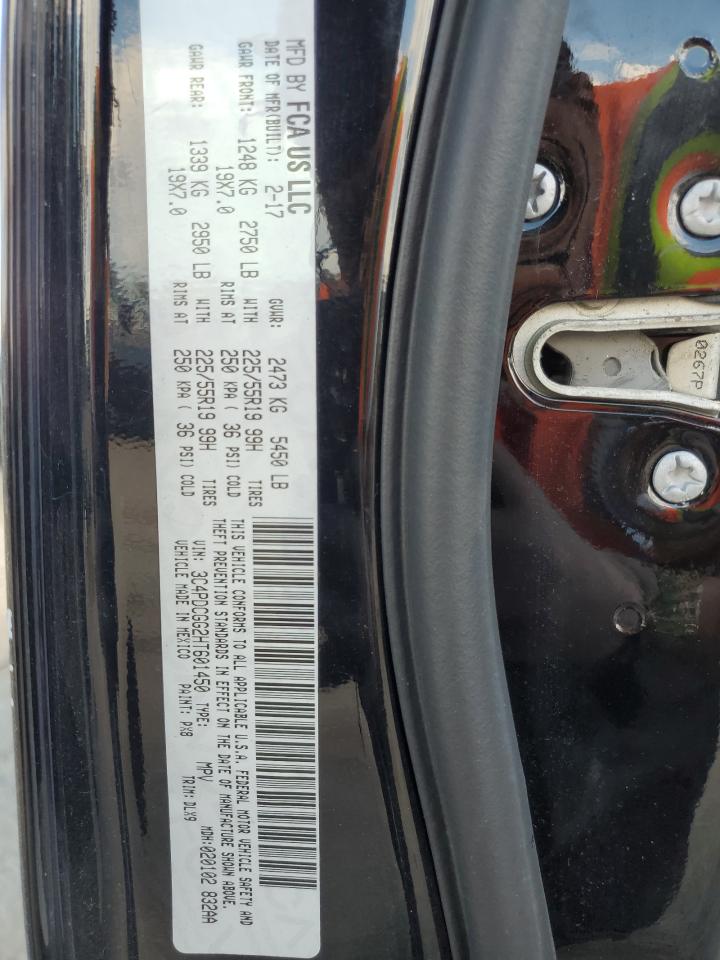 2017 Dodge Journey Crossroad VIN: 3C4PDCGG2HT601450 Lot: 70466715