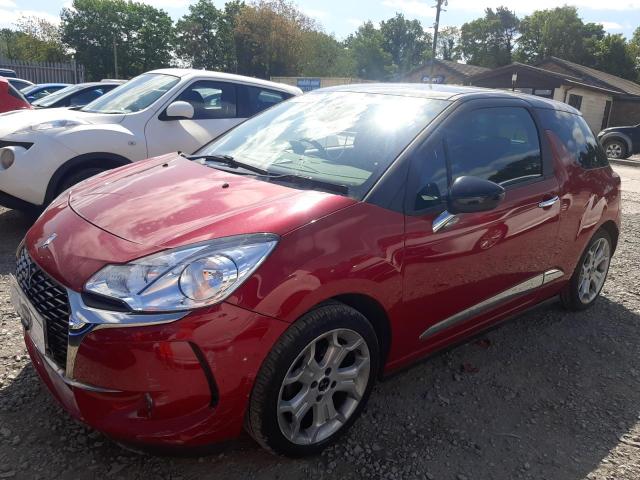 2016 DS DS 3 1.2 PURETECH ELEGANCE 3DR for sale at Copart WOLVERHAMPTON