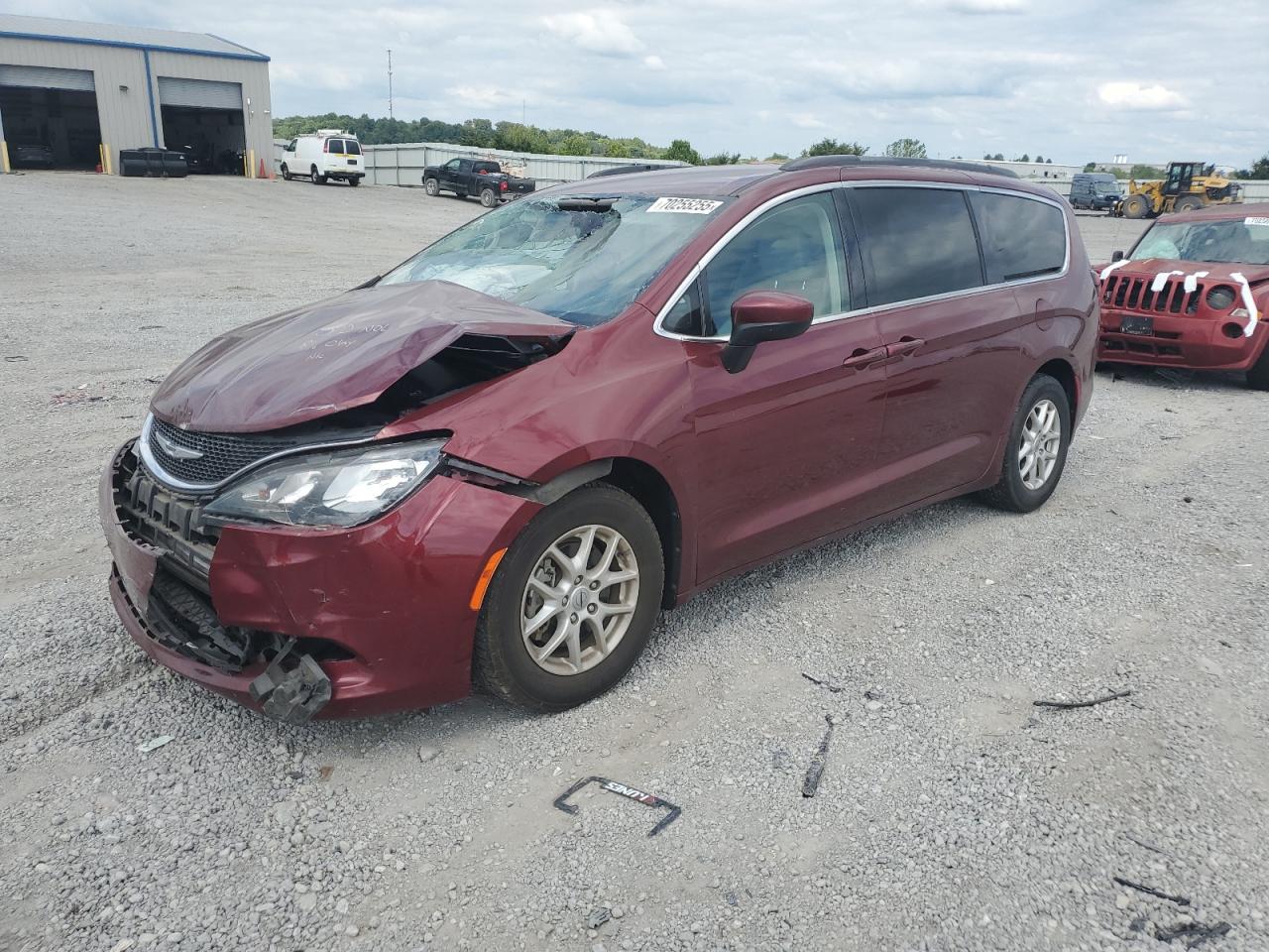 2021 Chrysler Voyager Lxi red null flexible 2C4RC1DG6MR541934 photo #1