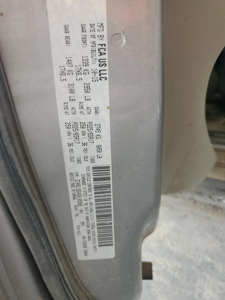 2016 Chrysler Town & Country Touring VIN: 2C4RC1BG4GR185992 Lot: 67439125