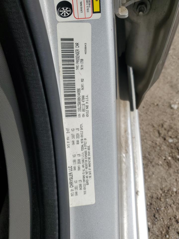 2008 Dodge Avenger Sxt VIN: 1B3LC56K08N144996 Lot: 68676405