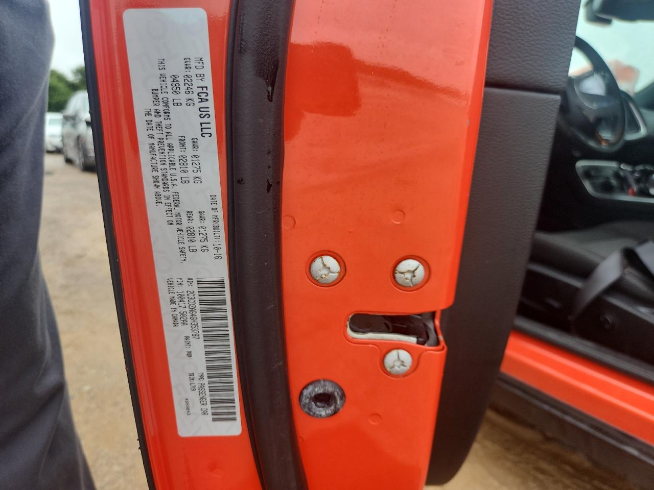 2016 Dodge Challenger Sxt VIN: 2C3CDZAG4GH353787 Lot: 68472365