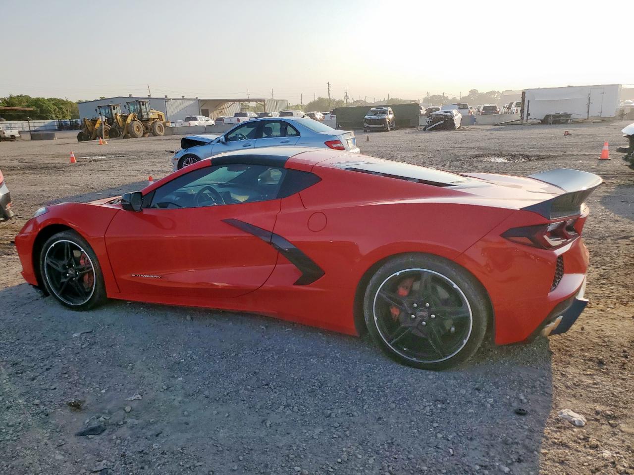 2023 Chevrolet Corvette Stingray 1Lt red null gas 1G1YA2D49P5137839 photo #3