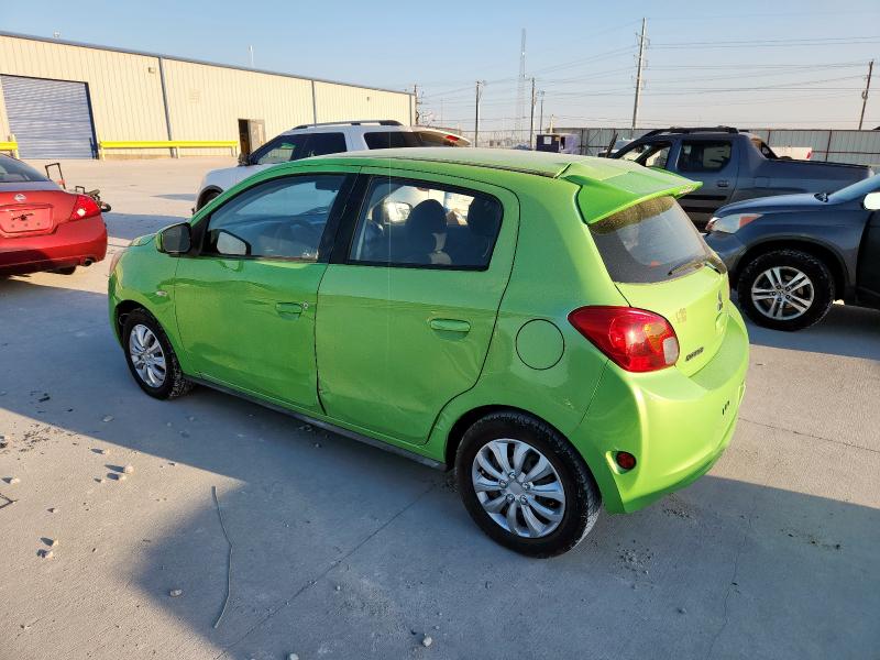 Hatchbacks MITSUBISHI MIRAGE 2014 Green