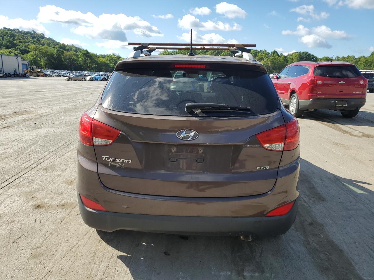 2014 Hyundai Tucson Gls VIN: KM8JUCAG5EU932096 Lot: 70063365