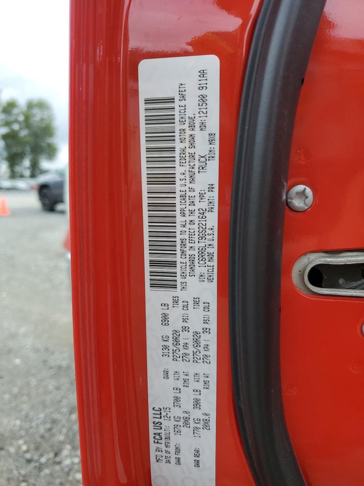 2016 Ram 1500 Slt VIN: 1C6RR6LT9GS221642 Lot: 67945045