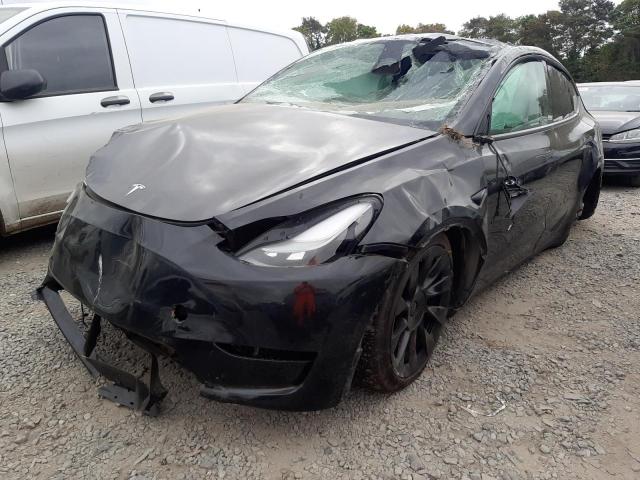 2024 TESLA MODEL Y LONG RANGE AWD 5DR AUTO for sale at Copart WOLVERHAMPTON