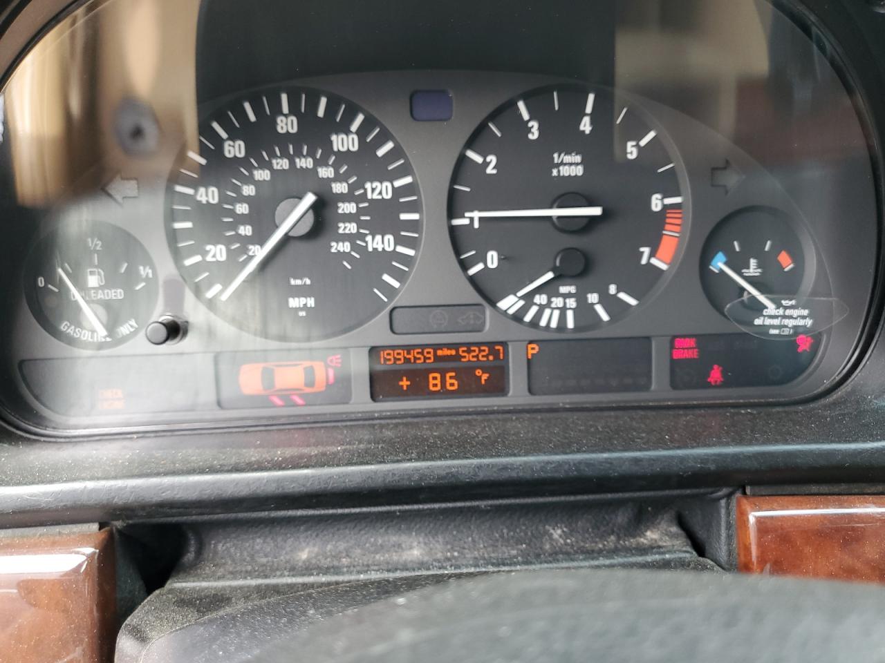 1997 BMW 528 I Automatic VIN: WBADD6323VBW23787 Lot: 70451415