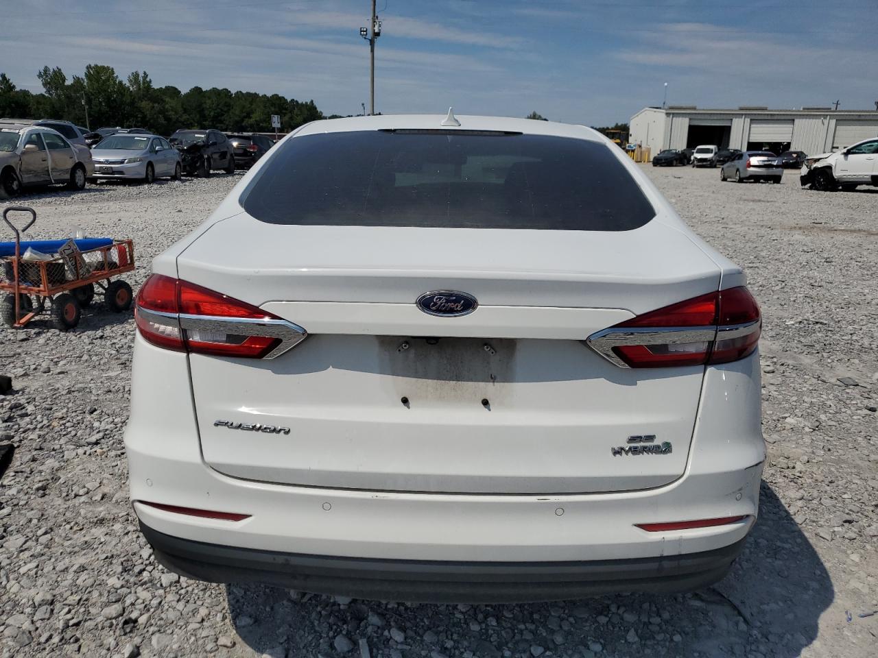 2019 Ford Fusion Se VIN: 3FA6P0LUXKR257101 Lot: 70265775