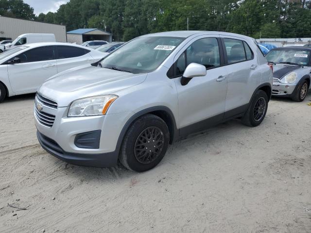  CHEVROLET TRAX 2015 Srebrny