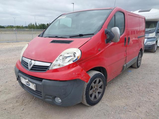 2008 VAUXHALL VIVARO 2700 CDTI SWB S-A 2.0CDTI [115PS] VAN 2.7T TECSHIFT for sale at Copart CORBY