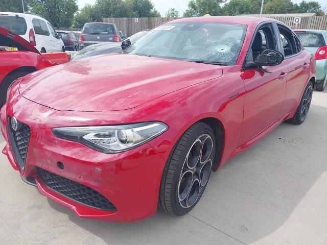 2020 ALFA ROMEO GIULIA 2.0 TB 280 VELOCE [PERFORMANCE BRAKE] 4DR AUTO for sale at Copart SANDY
