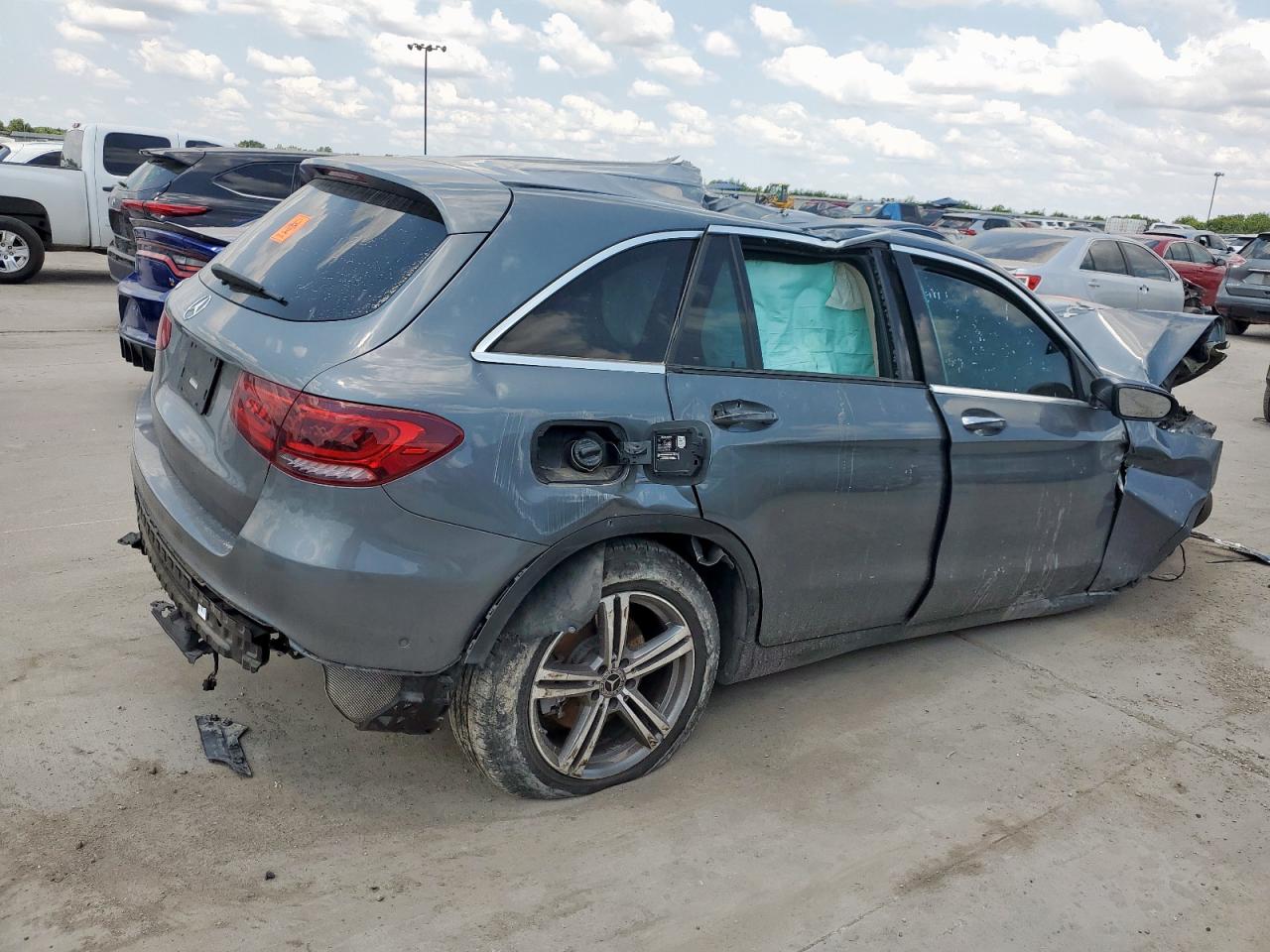 2021 Mercedes-Benz Glc 300 grey null gas W1N0G8DB9MV265099 photo #4