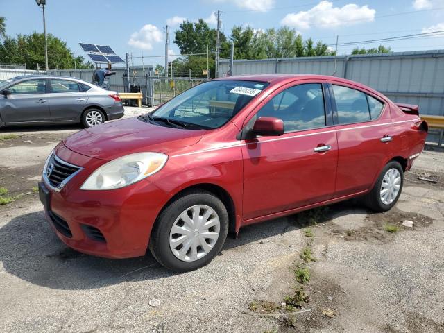  NISSAN VERSA 2014 Red