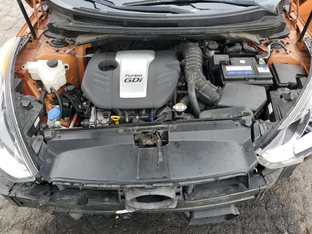 2014 Hyundai Veloster Turbo VIN: KMHTC6AE0EU204715 Lot: 68969675