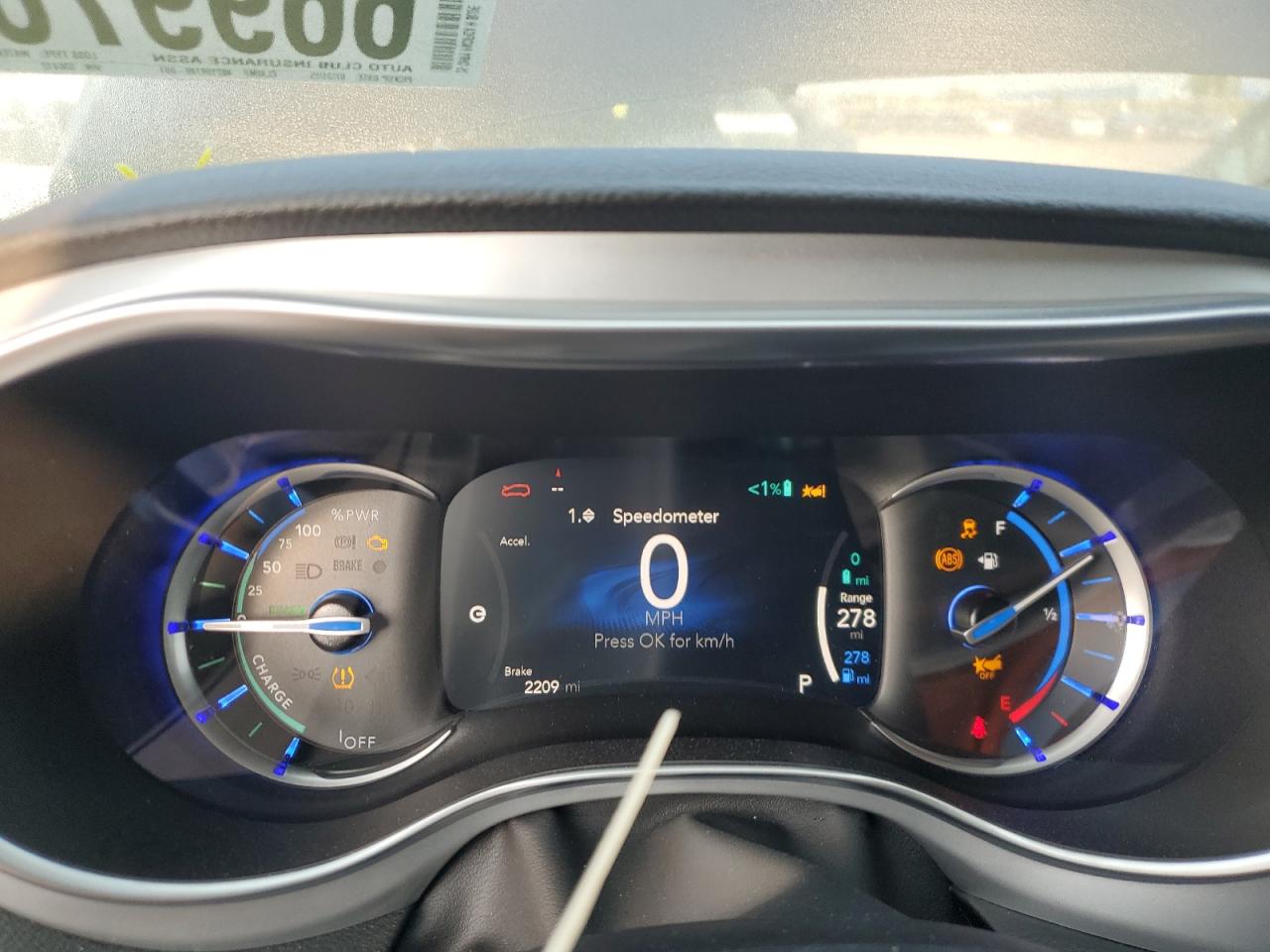 2025 Chrysler Pacifica Hybrid Select VIN: 2C4RC1S76SR536412 Lot: 66997015