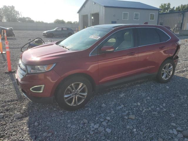  FORD EDGE 2015 Red