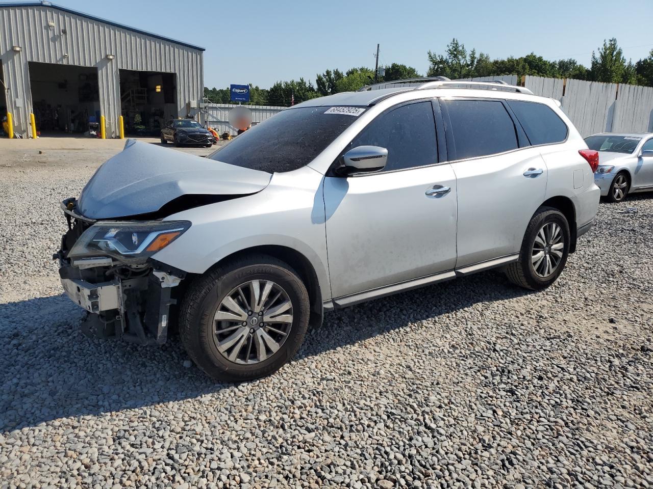 2020 Nissan Pathfinder S silver null gas 5N1DR2AN7LC595358 photo #1