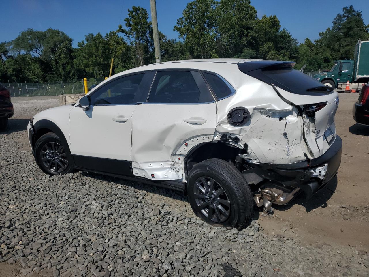 2025 Mazda Cx-30 white null gas 3MVDMBAM0SM841902 photo #3