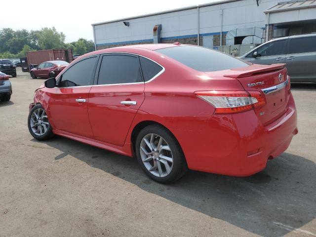  NISSAN SENTRA 2015 Czerwony
