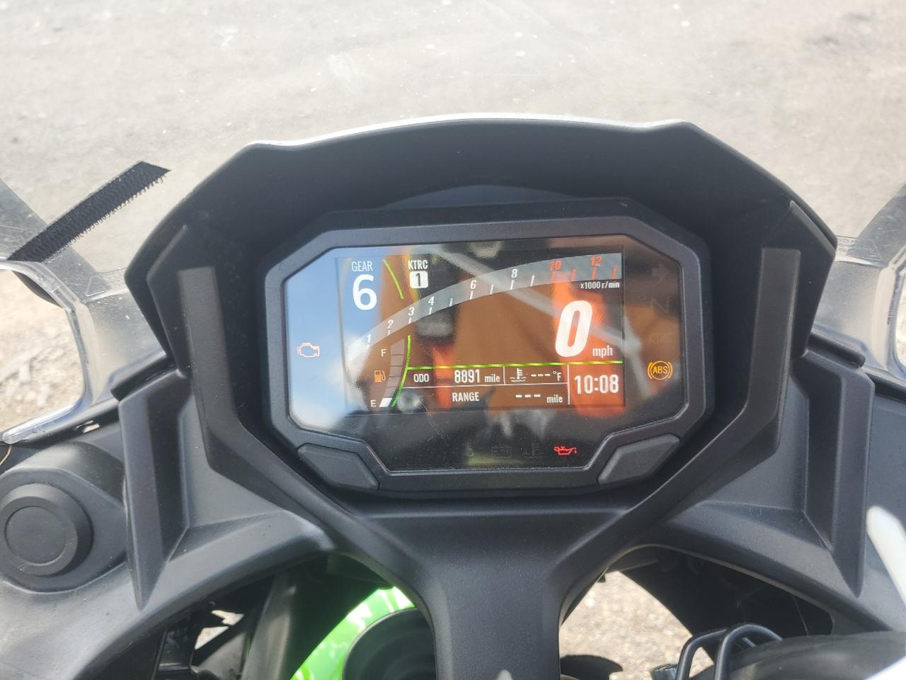 2024 Kawasaki Ex650 P VIN: ML5EXEP19RDAC7662 Lot: 70297725