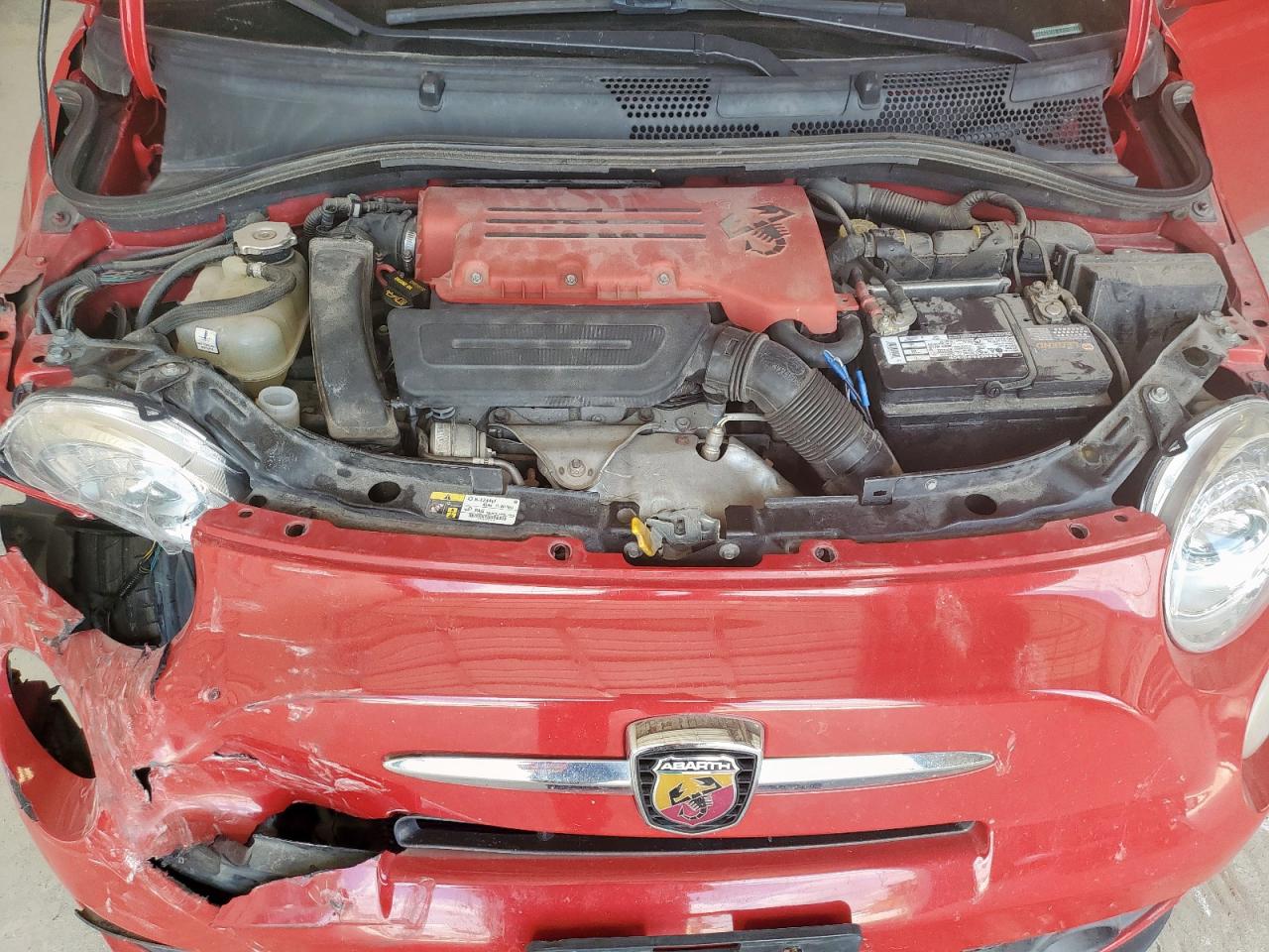 2015 Fiat 500 Abarth VIN: 3C3CFFJH4FT586270 Lot: 70702735