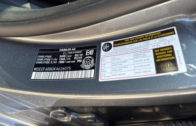 2019 MERCEDES-BENZ E AMG 53 4MATIC  