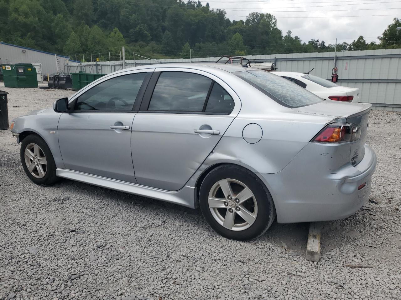 2013 Mitsubishi Lancer Se silver sedan gas JA32V2FW0DU013961 photo #3